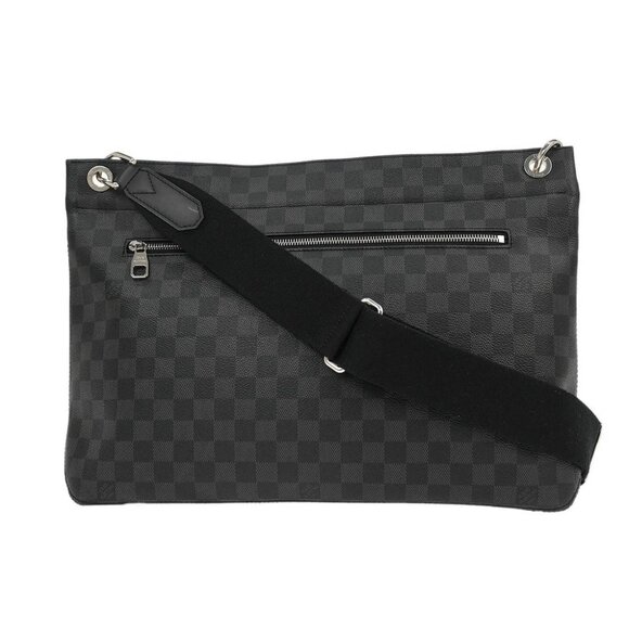 Louis Vuitton Damier Graphite Hunter Shoulder Bag - Picture 1 of 10